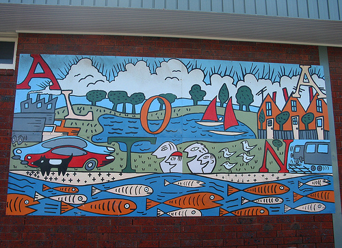 Altona Train Station Painting