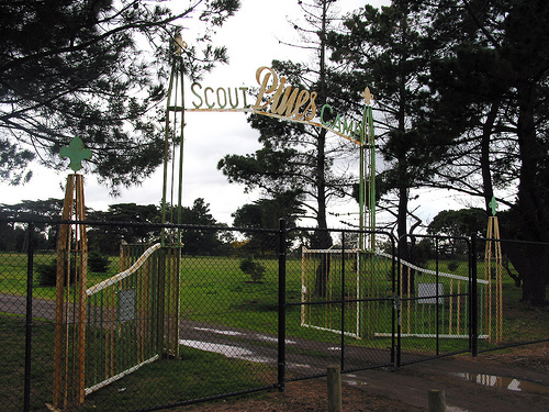 Pines Scout Camp Entrance Gate 1