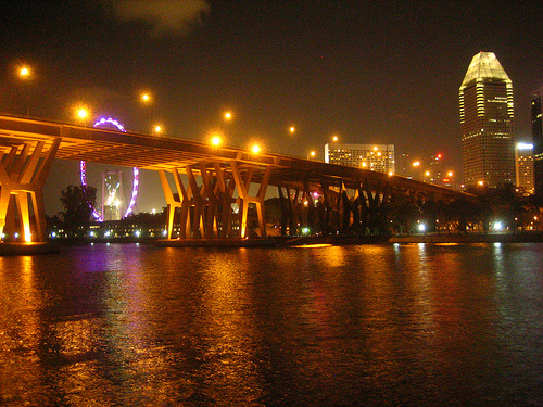 Benjamin Sheares Bridge, Singapore