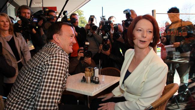 Photo of Julia Gillard from The Australian website