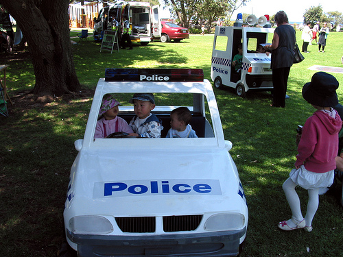 Miniature Police Car 1