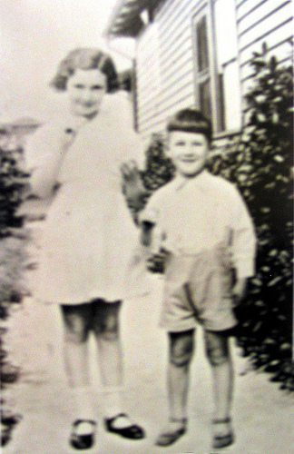 Estelle & Jack Joel at Original Altona Hospital 1935