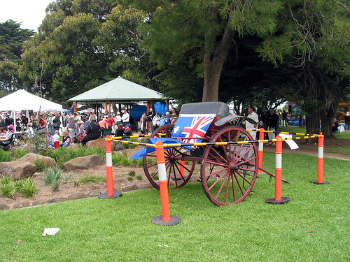 Australia Flag - Pull Cart