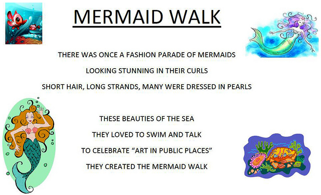 Mermaid Walk Poem