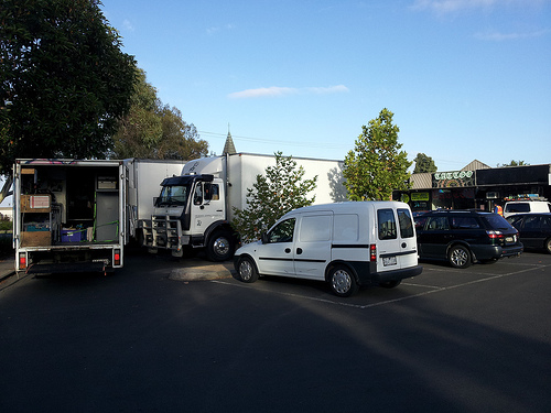 TV Crew at Harrington Square