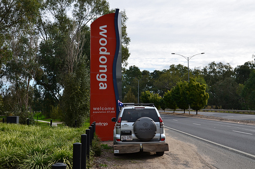 Wodonga-Albury Border