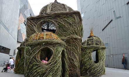 Stickwork @ Federation Square