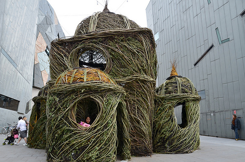 Stickwork @ Federation Square