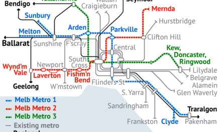 Melbourne Metro 2 – Rail Tunnel from Newport to the City